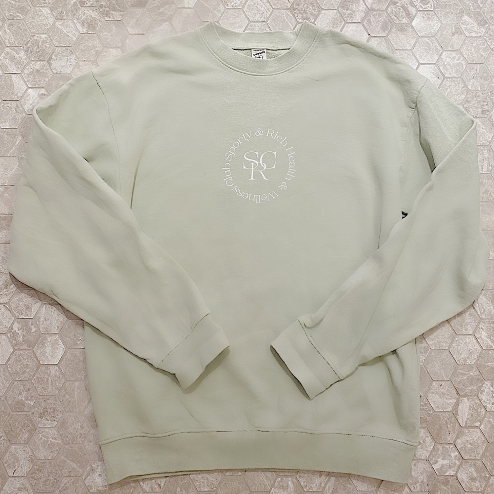 ❤️Sporty & Rich Logo Monaco Sweatshirt❤️